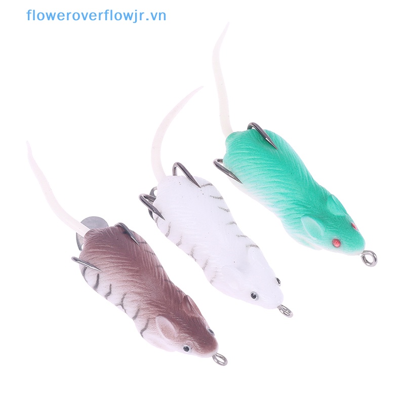 Mồi Giả Nhử Cá Hình Chuột Gắn Kèm Móc Câu 60mm 12.5g