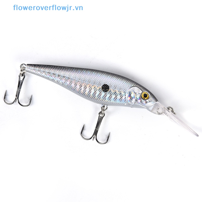 1 Mồi Câu Cá Giả Bằng Nhựa Cứng 11cm 10.5g Số 9