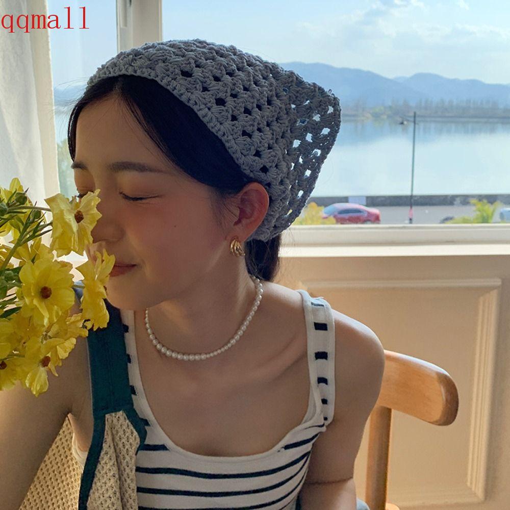 QQMALL Băng Đô Cài Tóc Phong Cách Vintage Cho Nữ