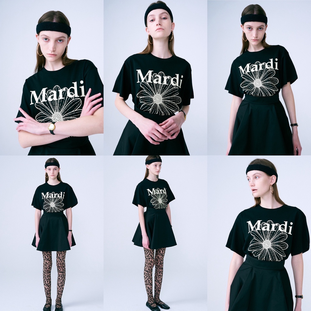 Áo thun MARDI MERCREDI Tshirt Flower