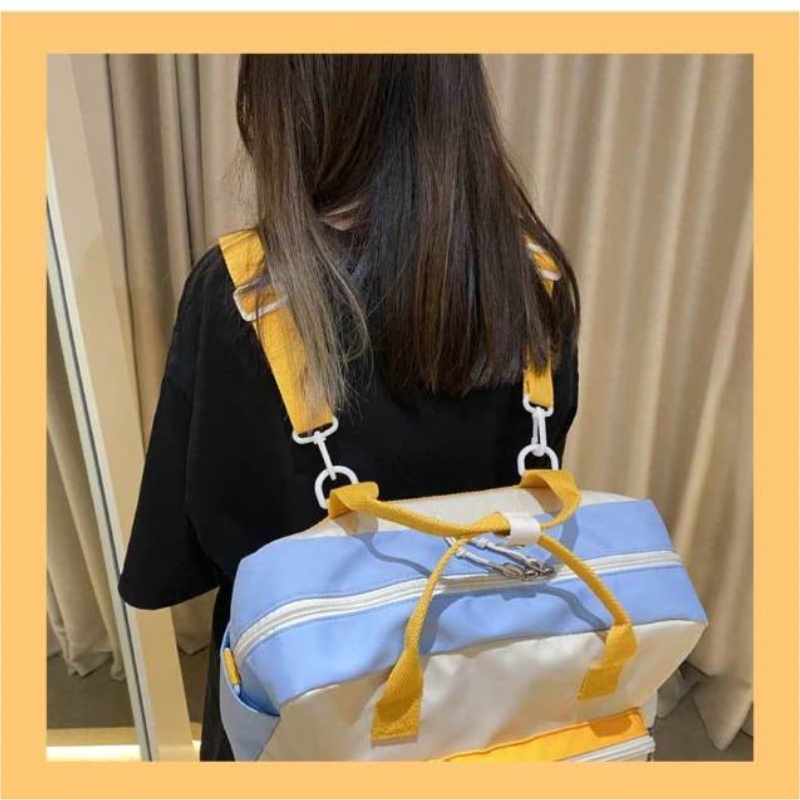 Genshin Va Chạm Ba Lô Zhongli Venti Cầm Tay Sức Chứa Lớn Đựng Máy Tính