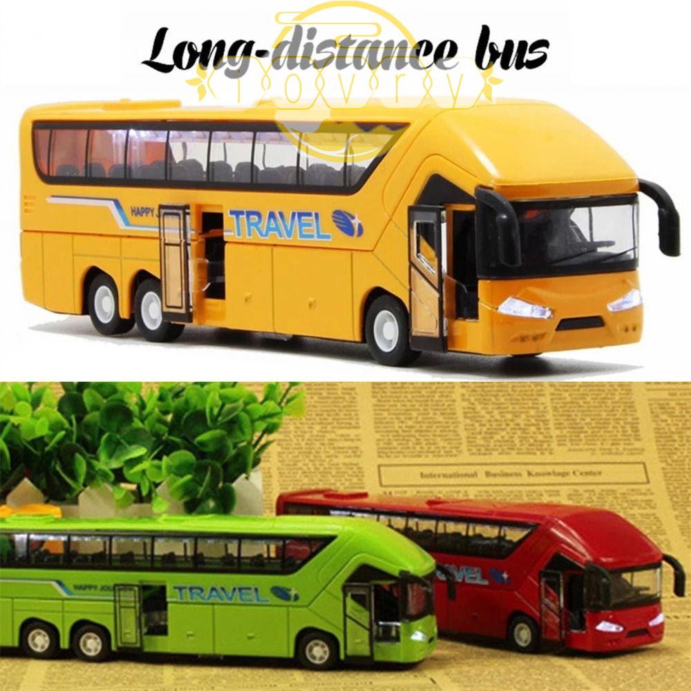 IVORY Mô Hình Xe Buýt Hai Tầng Đồ Chơi Dành Cho Trẻ