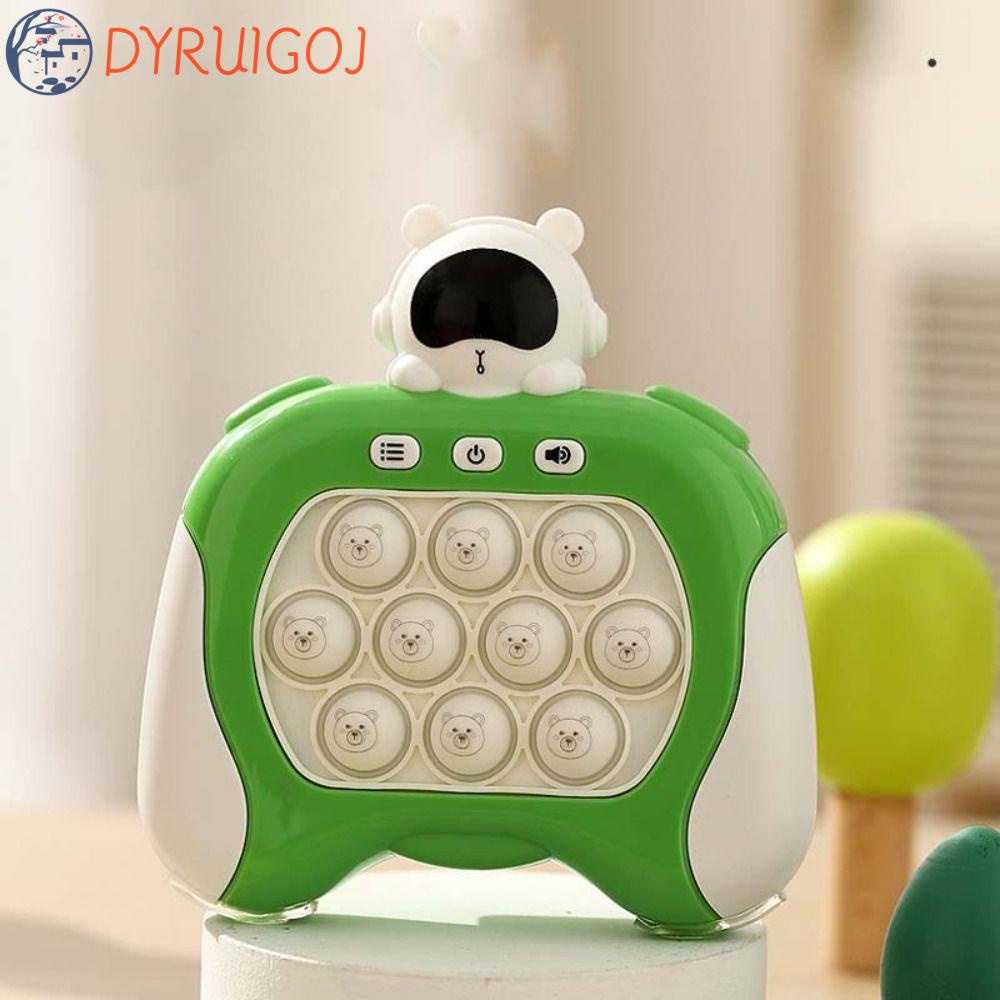 DYRUIDOJ Trò Chơi Ném Đất Mini Bằng Nhựa Có Đèn Led Vui Nhộn Cho Bé