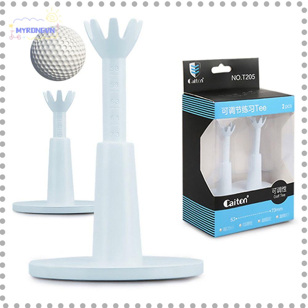 MYRONGVN Set 2 Dụng Cụ Luyện Tập Đánh Golf Bằng Nhựa Siêu Bền