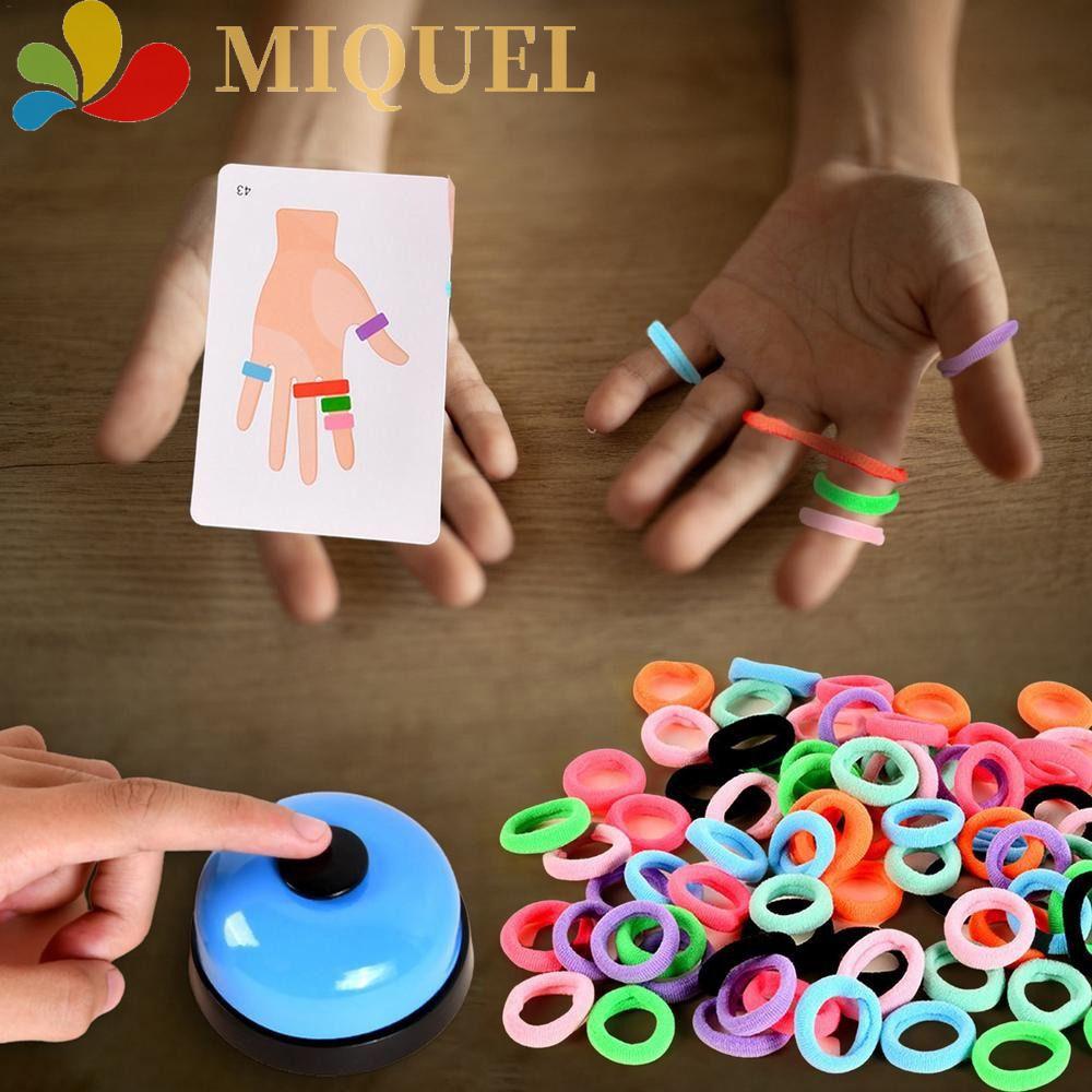 MIQUEL Đồ Chơi Chuông Giấy Nhiều Màu Sắc Bằng Nhựa Cho Trẻ Em