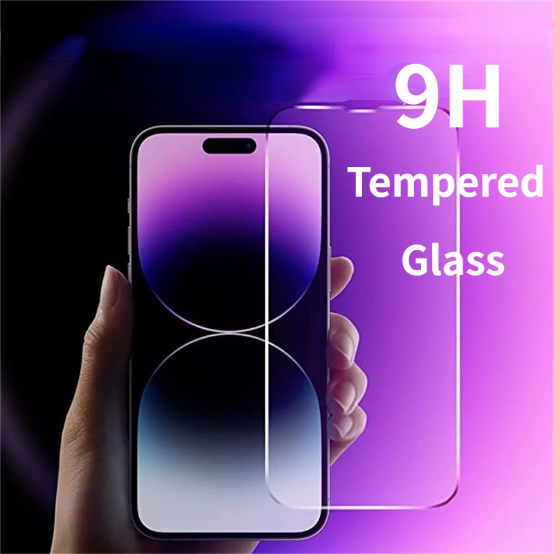 Kính Cường Lực Bảo Vệ Màn Hình Cho iPhone 14 13 12 11 pro Max plus mini x xs XR Max 6 6s 7 8 plus se