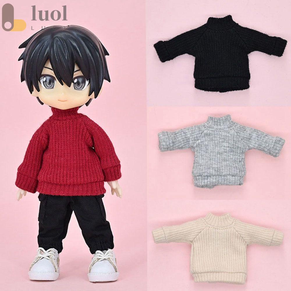 LUOL Áo Sweater Dệt Kim Thủ Công Nhiều Màu Sắc Mới