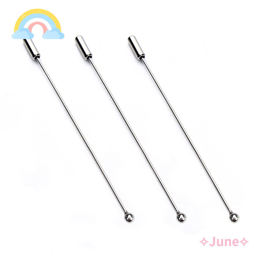 JUNE Ghim Cài Áo 90MM Bằng Bạc Dùng Làm Trang Sức Cho Nam