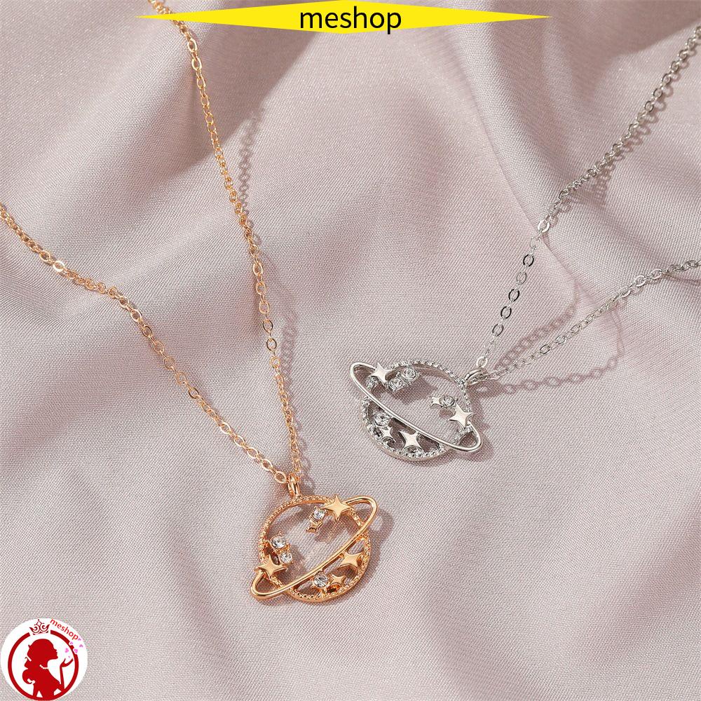 ME Vòng cổ Mặt Hình Hành Tinh Đơn Giản Cho Nữ