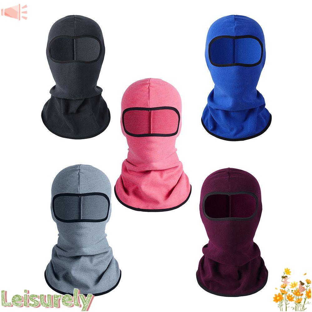 LEILY Toàn Bộ Mũ Trùm Đầu Thể Thao Che Phủ Toàn Diện