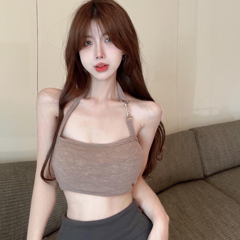 COZOK Bộ Áo Khoác Sát Nách + Áo Tay Dài Thời Trang Quyến Rũ Cho Nữ