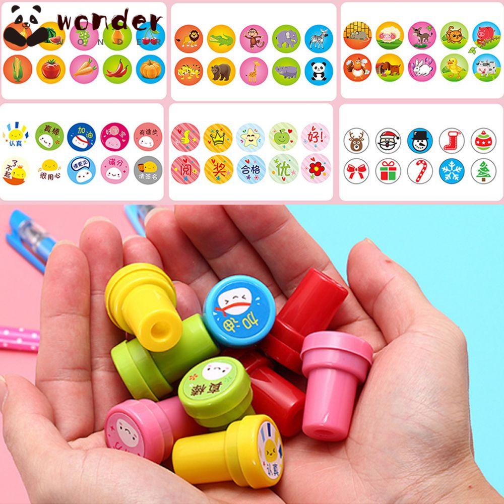 WONDER Set 10 Con Dấu Hình Khủng Long Cho Bé