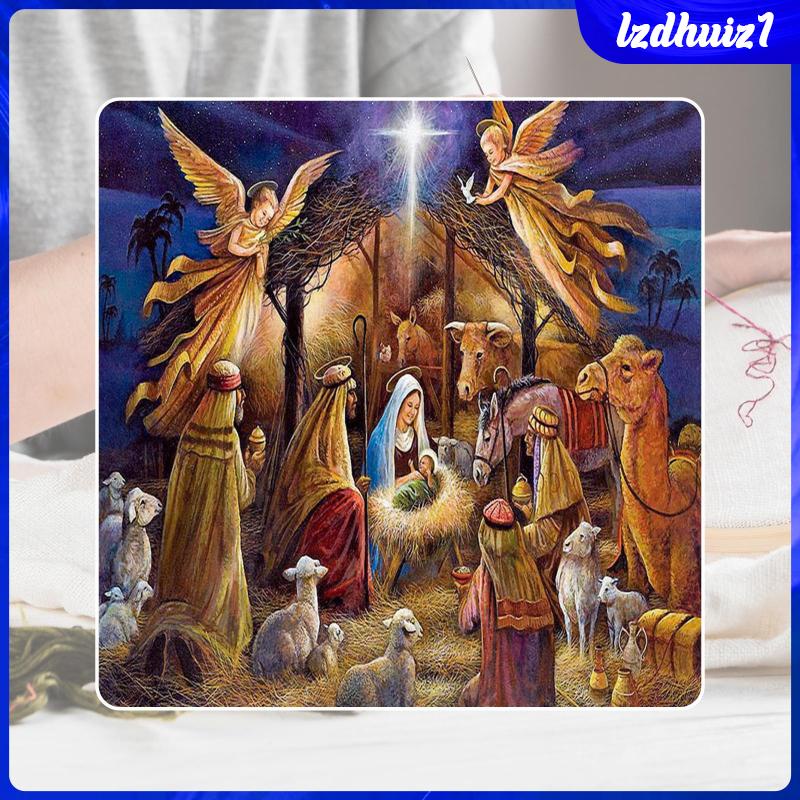 Bộ Tranh Thêu Chữ Thập Tự Làm Trang Trí Nhà Cửa