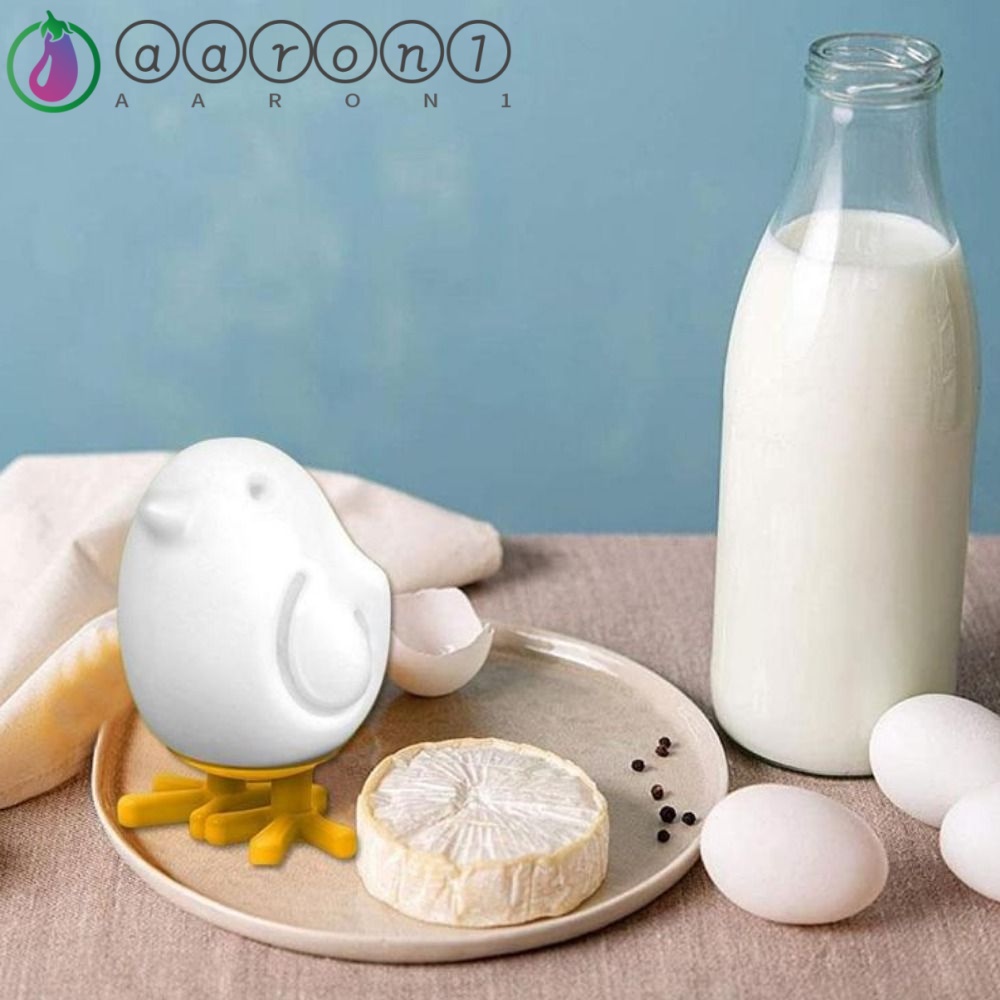 AARON1 Khuôn Làm Trứng Luộc Hình Gà Con 3D Bằng Nhựa Dễ Thương DIY