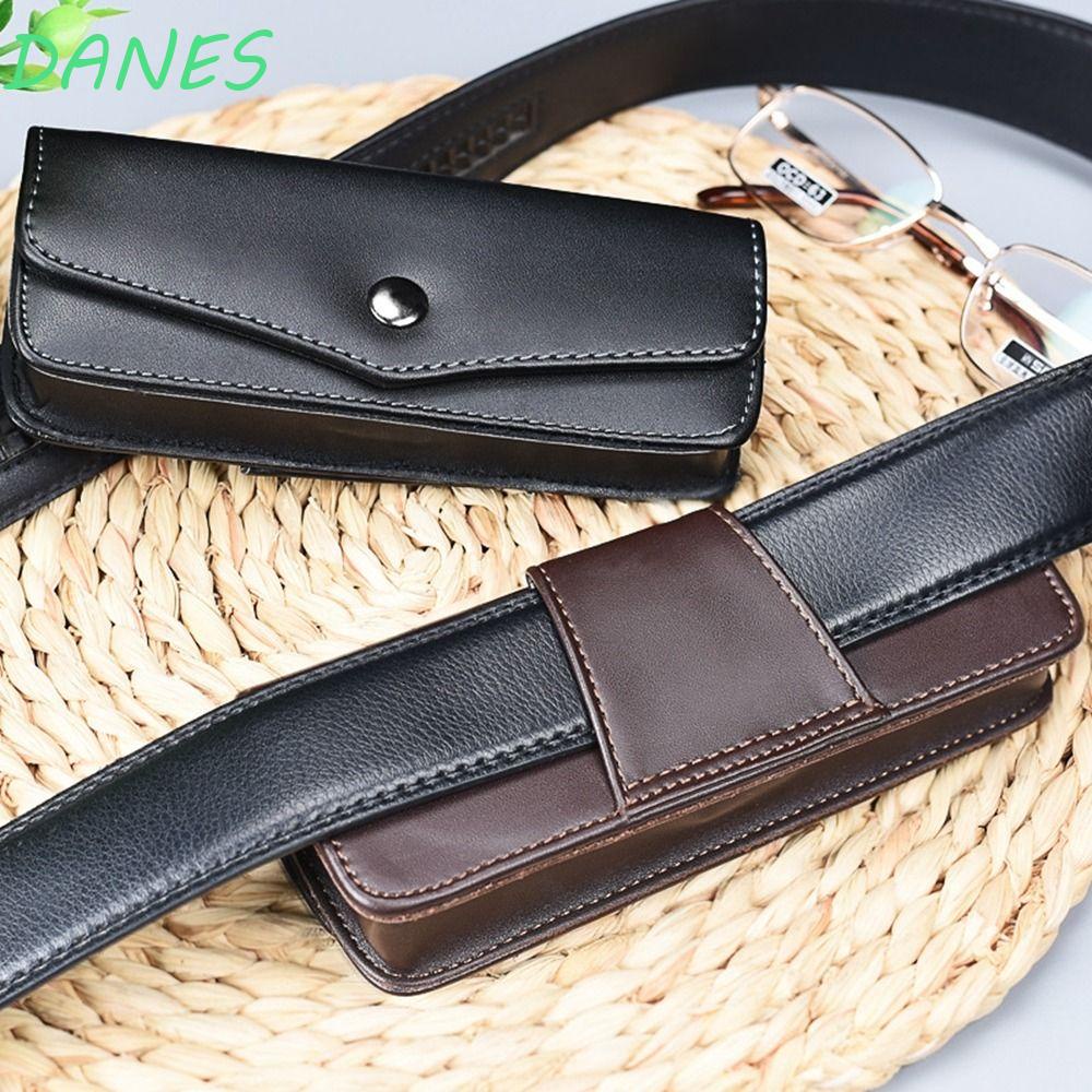 DANES Hộp Đựng Mắt Kính Bằng Da PU Dành Cho Người Lớn Tuổi