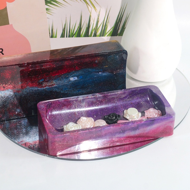 Khuôn Làm Trang Sức Bằng Nhựa Resin Hình Sọc Dài DIY