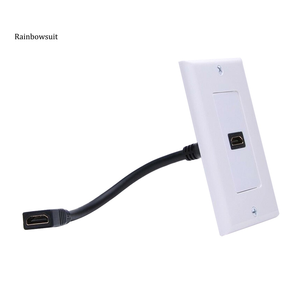 Ổ Cắm Mở Rộng Gắn Tường 4K Cổng HDMI Tiện Dụng