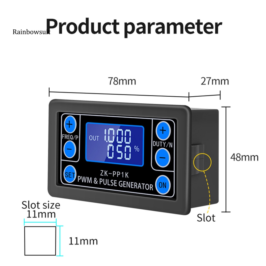 Bộ Điều Khiển Tốc Độ Động Cơ PWM Chế Độ Kép Màn Hình LCD Công Suất Cao