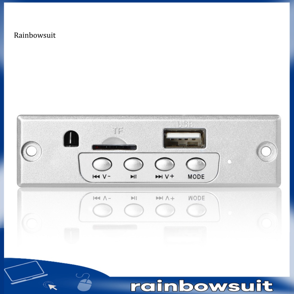 Mô Đun Giải Mã Máy MP3 12V 50W Bluetooth-compatible 5.0 Kèm Bộ Khuếch Đại Nguồn Cho Xe Hơi