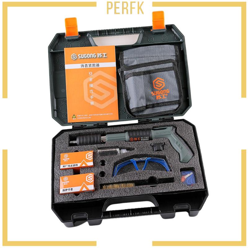 Máy Đóng Đinh Mini Yên Tĩnh Lắp Đặt Cửa Sổ Bằng Kim Loại