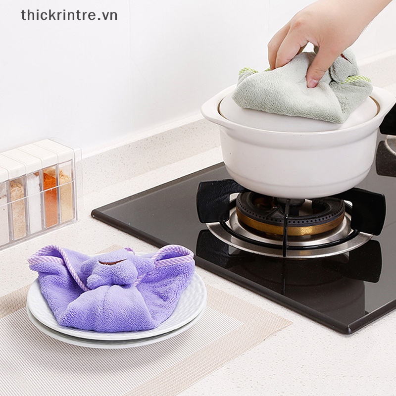 Khăn Lau Tay Mềm Mại Thấm Hút Tốt Nhanh Khô Tiện Dụng Cho Nhà Bếp / Phòng Tắm