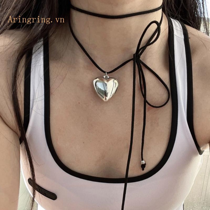 Vòng cổ Mặt Trái Tim Thời Trang Cá Tính