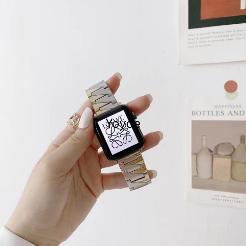 Dây Đeo Inox Sang Trọng Cho Đồng Hồ Thông Minh Apple Watch 8 7 49mm 41mm 45mm 44mm 40mm iWatch 7 8 6 / 5 / 4 / 3 42mm 38mm