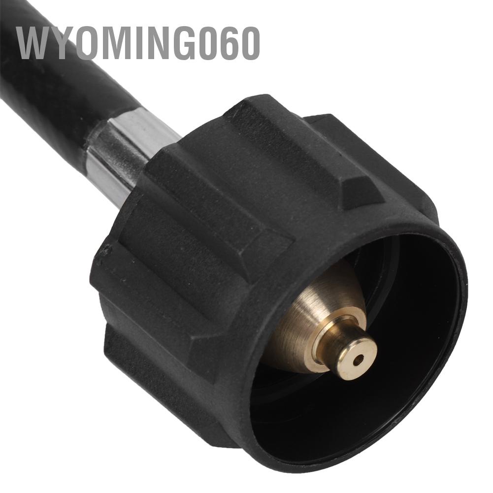 Wyoming060 1.2M Vòi Khí Propane Bình Adapter Chuyển Đổi Ống Cho Bếp Cắm Trại Vỉ Nướng
