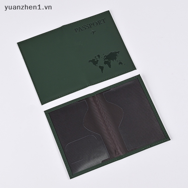 1 Ví Da PU Đựng Hộ Chiếu Dạng Gập Tiện Dụng