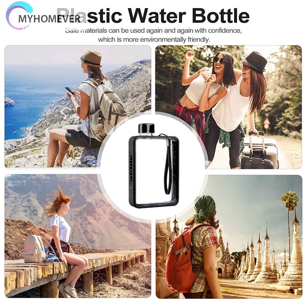 Bình Nước Thể Thao 380ML A5 Có Dây Đeo