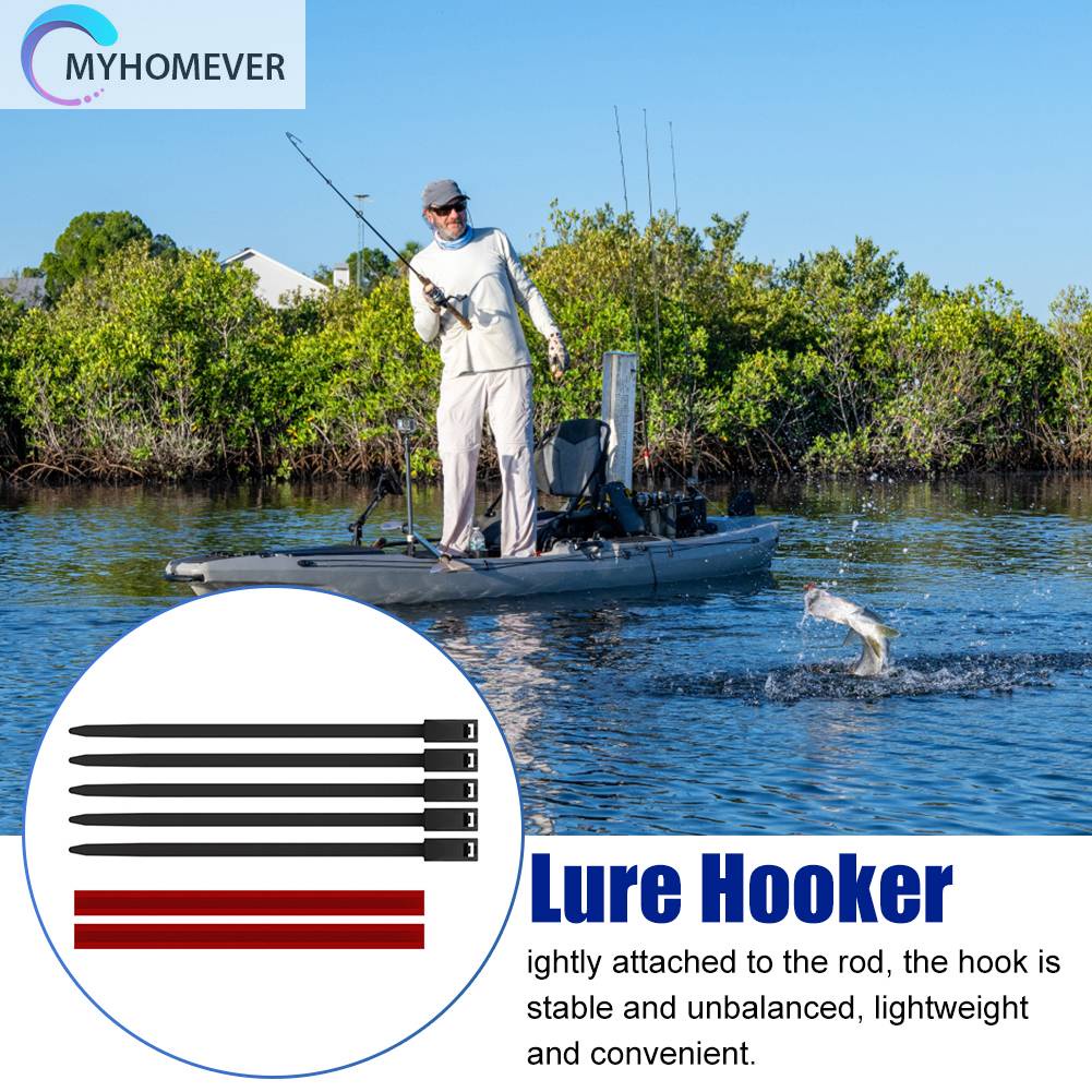 Dây Đai Cố Định Cần Câu Cá Bằng Silicone Nylon Gọn Nhẹ