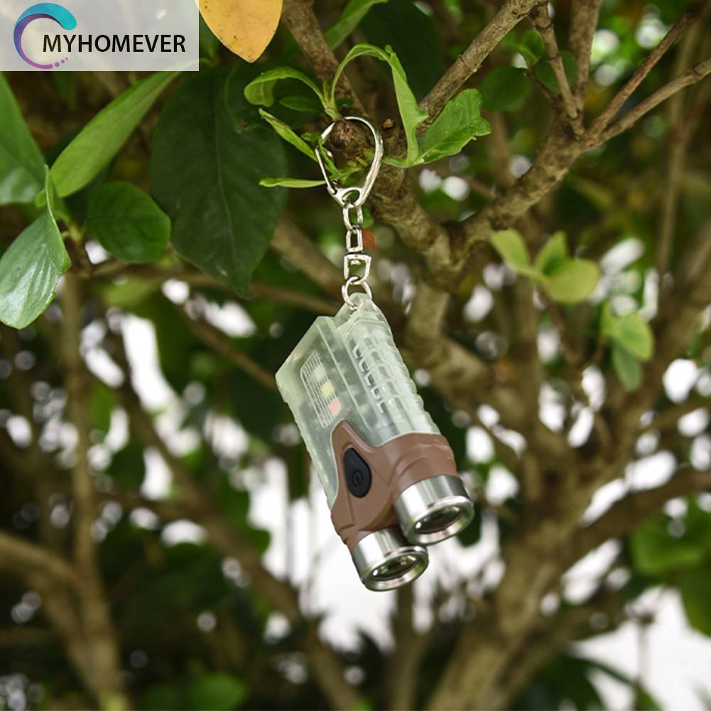 Đèn LED Cắm Trại Bỏ Túi Loại C 500mAh Chống Thấm Nước 7 Chế Độ Tiện Dụng