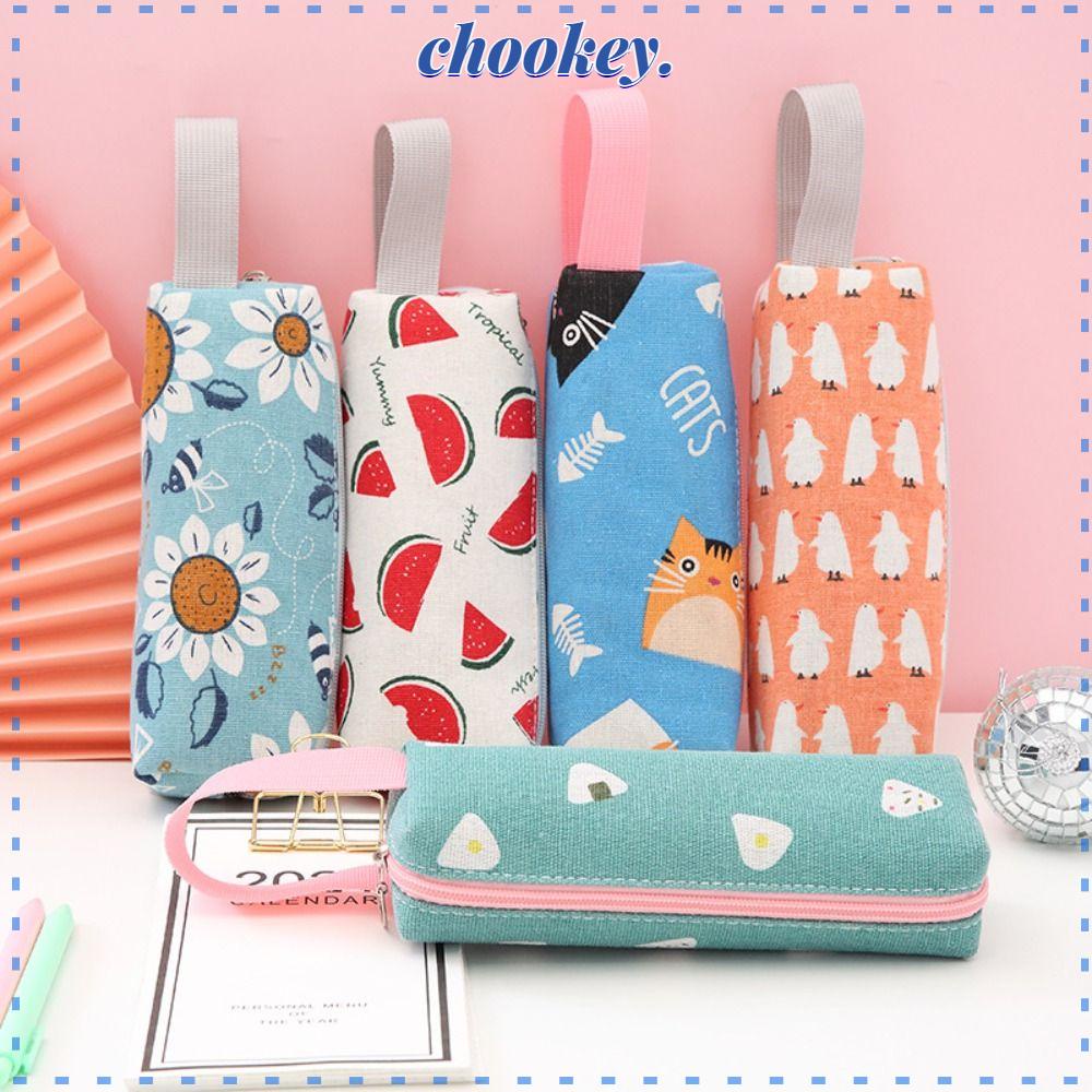 CHOOKEY Túi Đựng Bút Cỡ Lớn Đa Năng Chống Thấm Nước Tiện Dụng