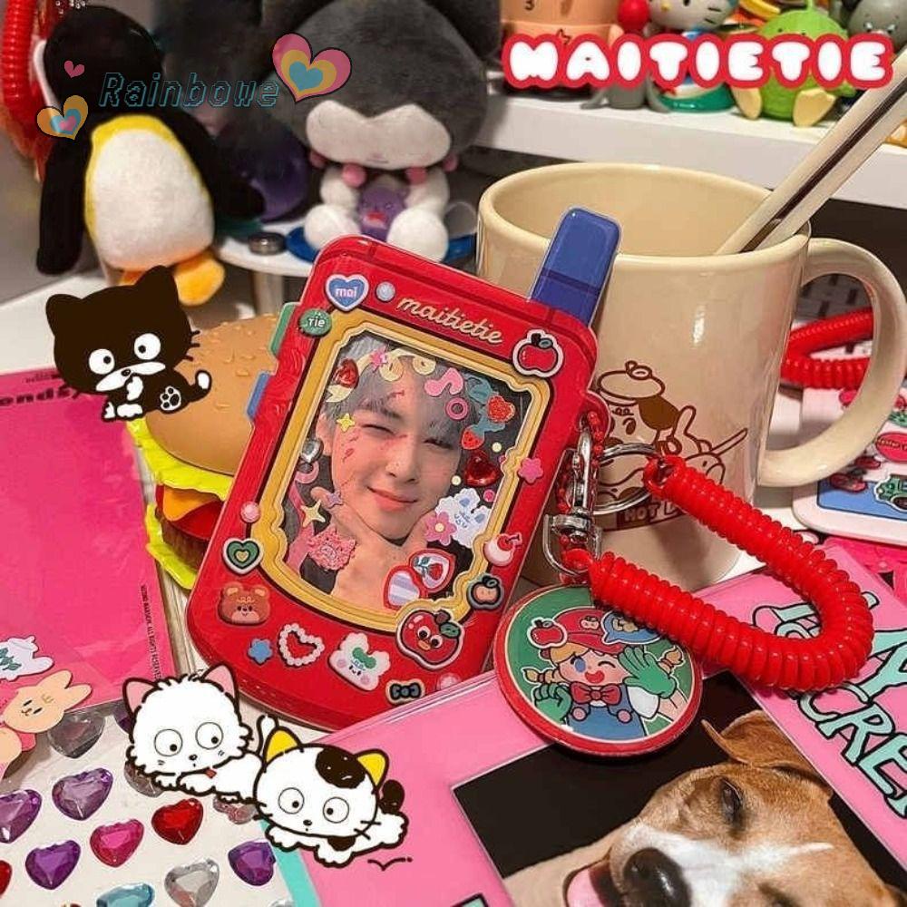 Bao Đựng Thẻ Ảnh Hình Nhóm Nhạc Kpop Hoạt Hình Xinh Xắn