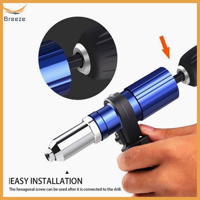 Súng Dập Đinh Tán Bằng Điện 2.4mm-4.8mm Không Dây Chuyên Dụng Làm Mộc