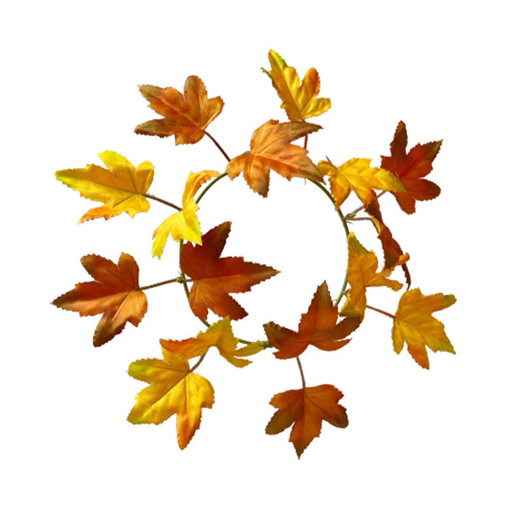 (Bất Ngờ) Lá Phong Giả Sống Động Như Thật Trang Trí Cửa Sổ Không Cần Khoan Lỗ