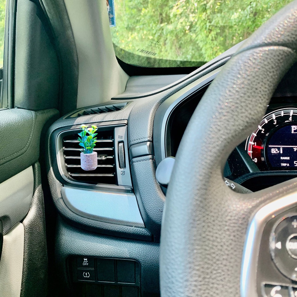 (Bất Ngờ) Kẹp Điều Hòa Không Phai Màu Chống Biến Dạng Dễ Lắp Đặt Giúp Giảm Căng Thẳng 3D Nhỏ Gọn Cho Xe Hơi