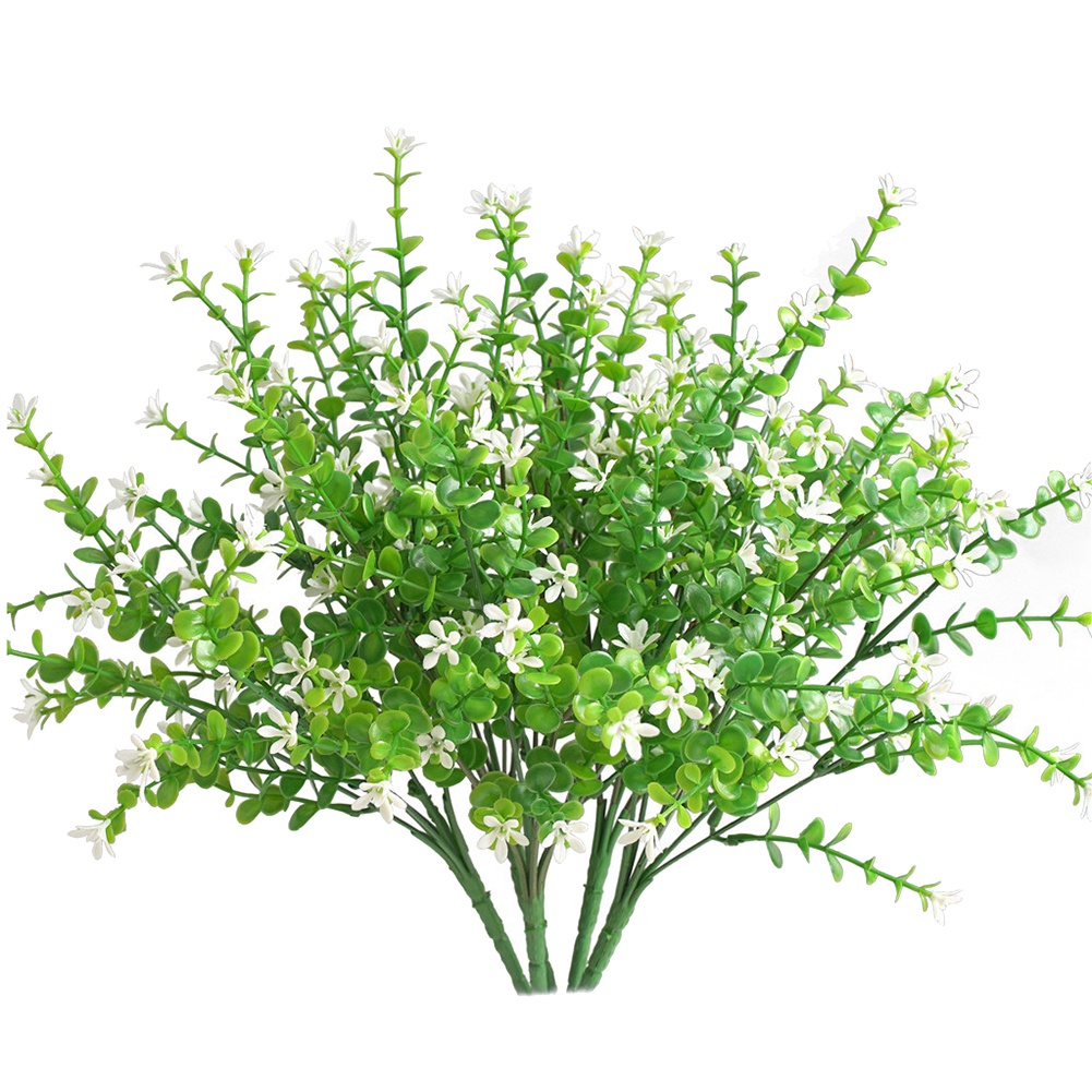 1 Cành Hoa Lá Nhân Tạo Trang Trí Nhà Cửa / Tiệc Cưới DIY