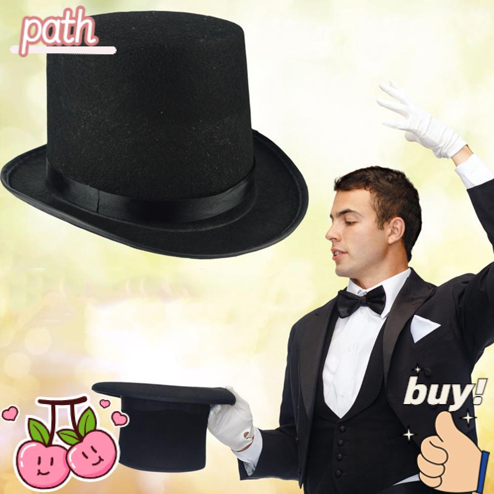 PATH Nón Ảo Thuật Gia Màu Đen Thời Trang Thanh Lịch