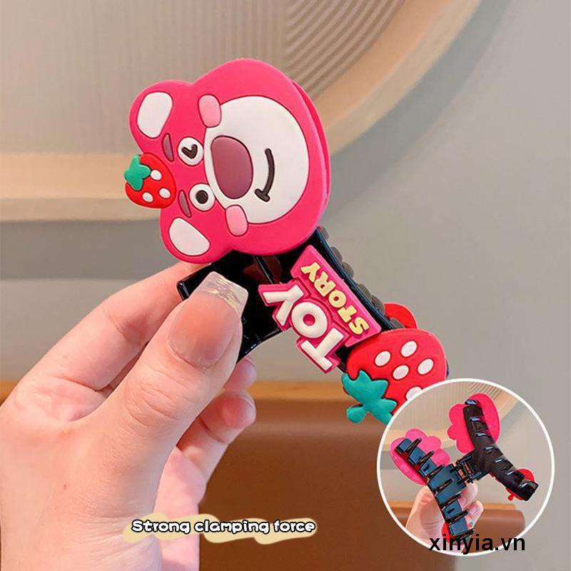 Kẹp Tóc Hình Ngôi Sao / Gấu / Dâu Tây Dễ Thương Thời Trang Mùa Hè 2023 Cho Bạn Gái