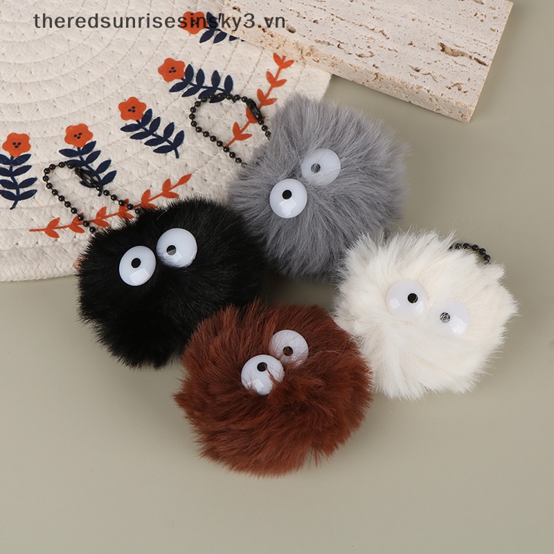 # # Móc Chìa Khóa Hình Totoro Nhồi Bông Nhỏ Màu Đen Dễ Thương Làm Quà Tặng Trang Sức Cho Bạn Gái