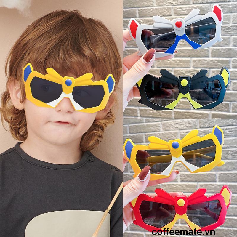 ⚡Kính râm hoạt hình Siêu Nhân Biến Hình đủ màu cho bé yêu thích thú mã