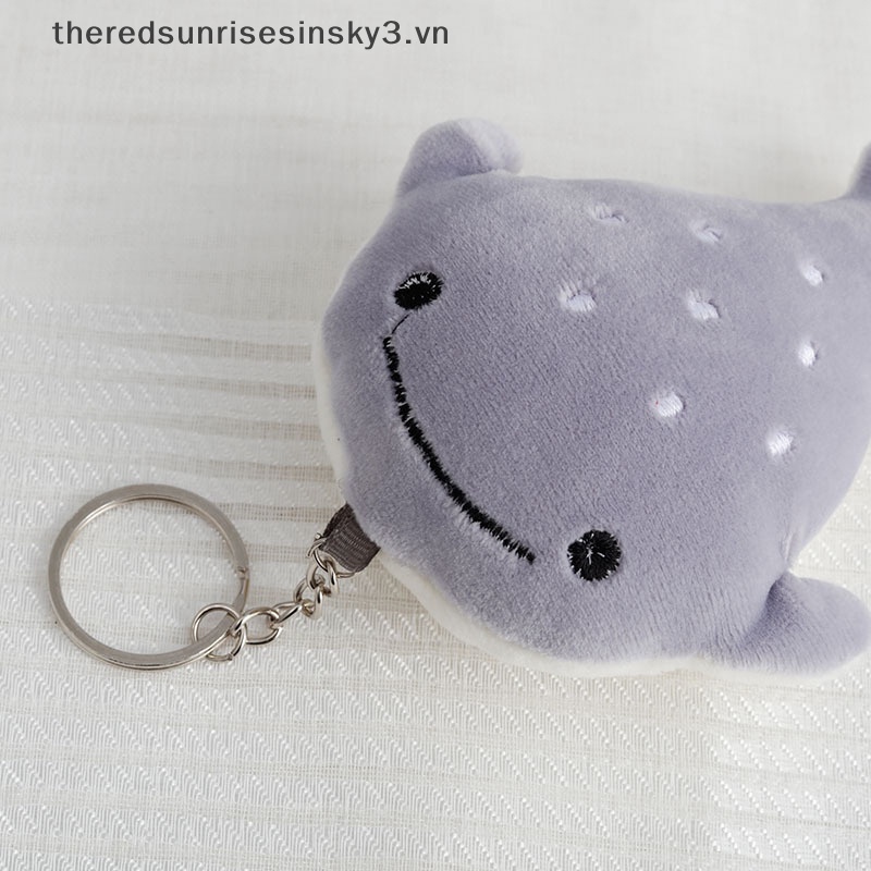 1 Thú Nhồi Bông Hình Cá Voi Dễ Thương Treo Balo