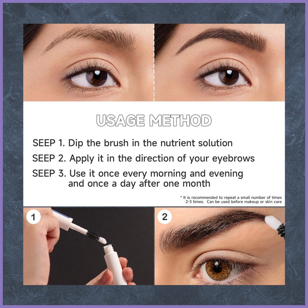 Tinh Chất Nuôi Dưỡng Sâu Kích Thích Mọc Lông Mày Phát Triển Cho Nam Và Nữ nota2vn