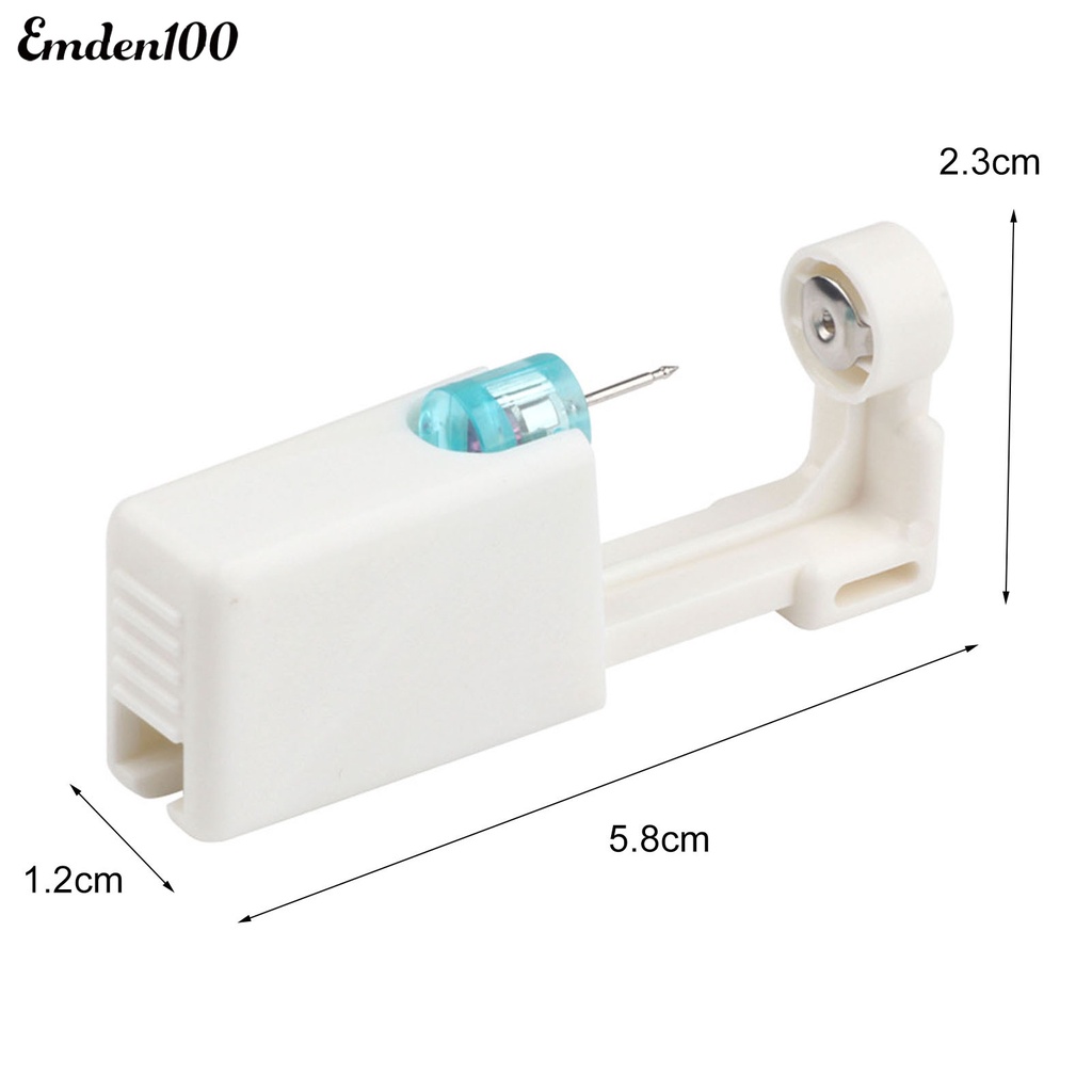 Dụng Cụ Xỏ Khuyên Tai Bằng Thép Không Gỉ Sử Dụng Một Lần