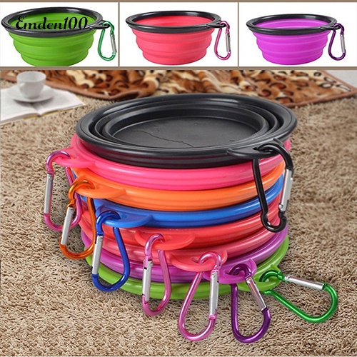 Tô Đựng Thức Ăn / Nước Uống Cho Thú Cưng Bằng Silicone