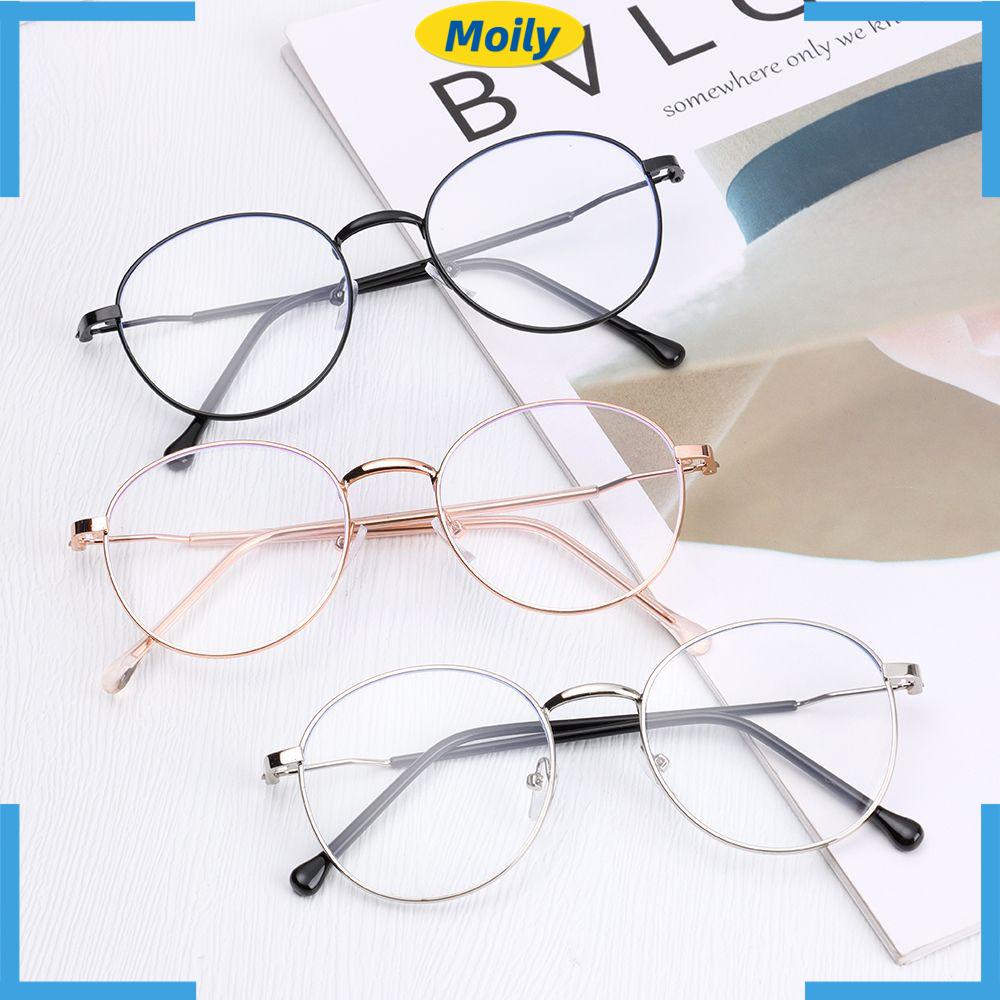 MOILYVN Kính Mát Gọng Kim Loại Chống Tia UV Thời Trang