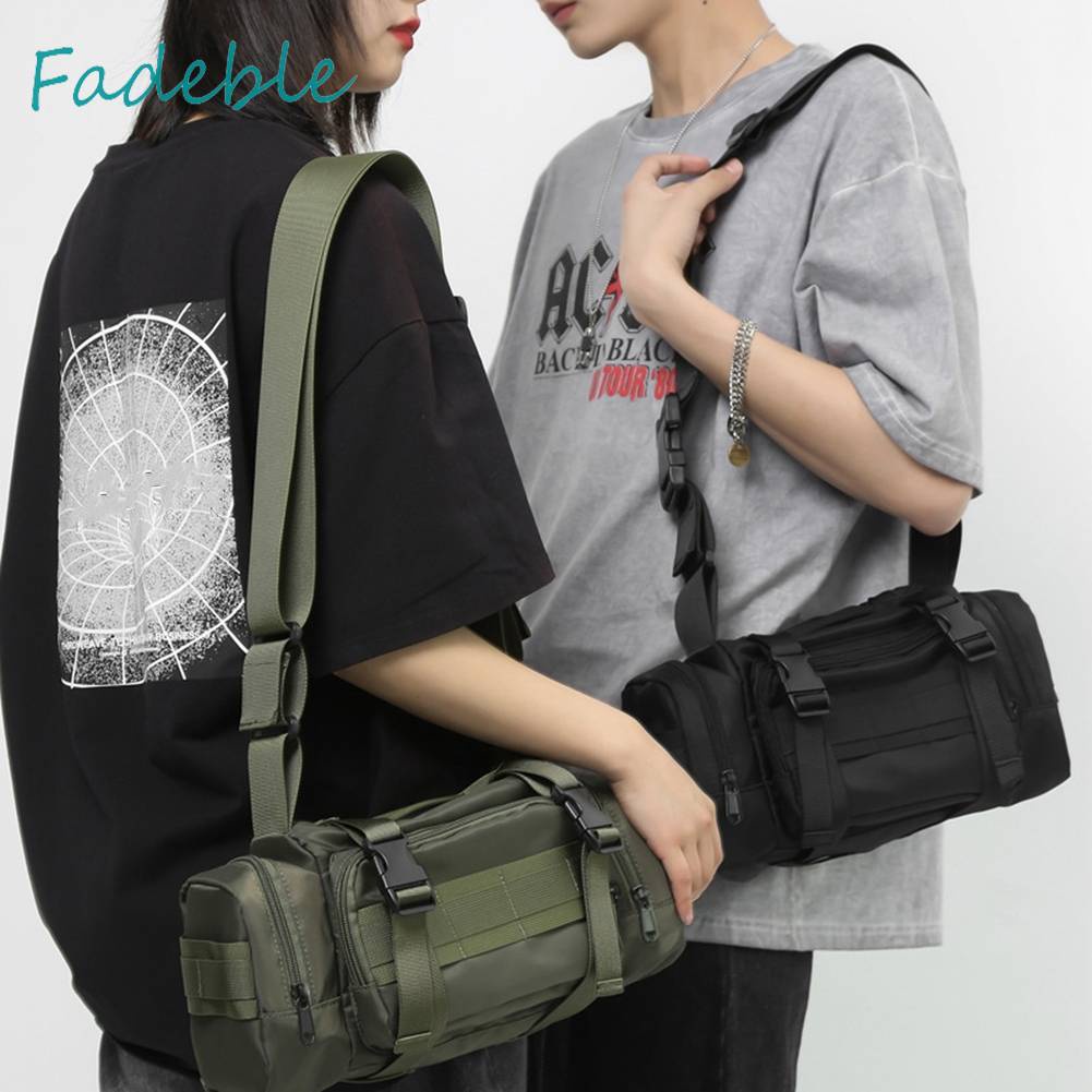 Túi Đeo Chéo Ngực Bằng Nylon Có Thể Điều Chỉnh Dùng Khi Đi Câu Cá / Cắm