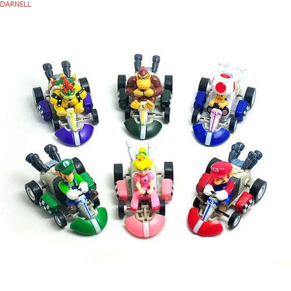DARNELL Bộ 6 Mô Hình Nhân Vật Game Super Mario