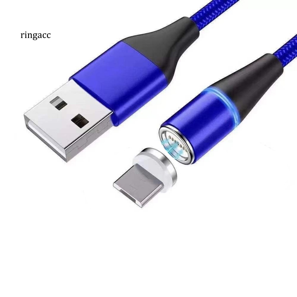 Dây Cáp Sạc Nam Châm 2 Trong 1 RGA 3A Micro USB Type C